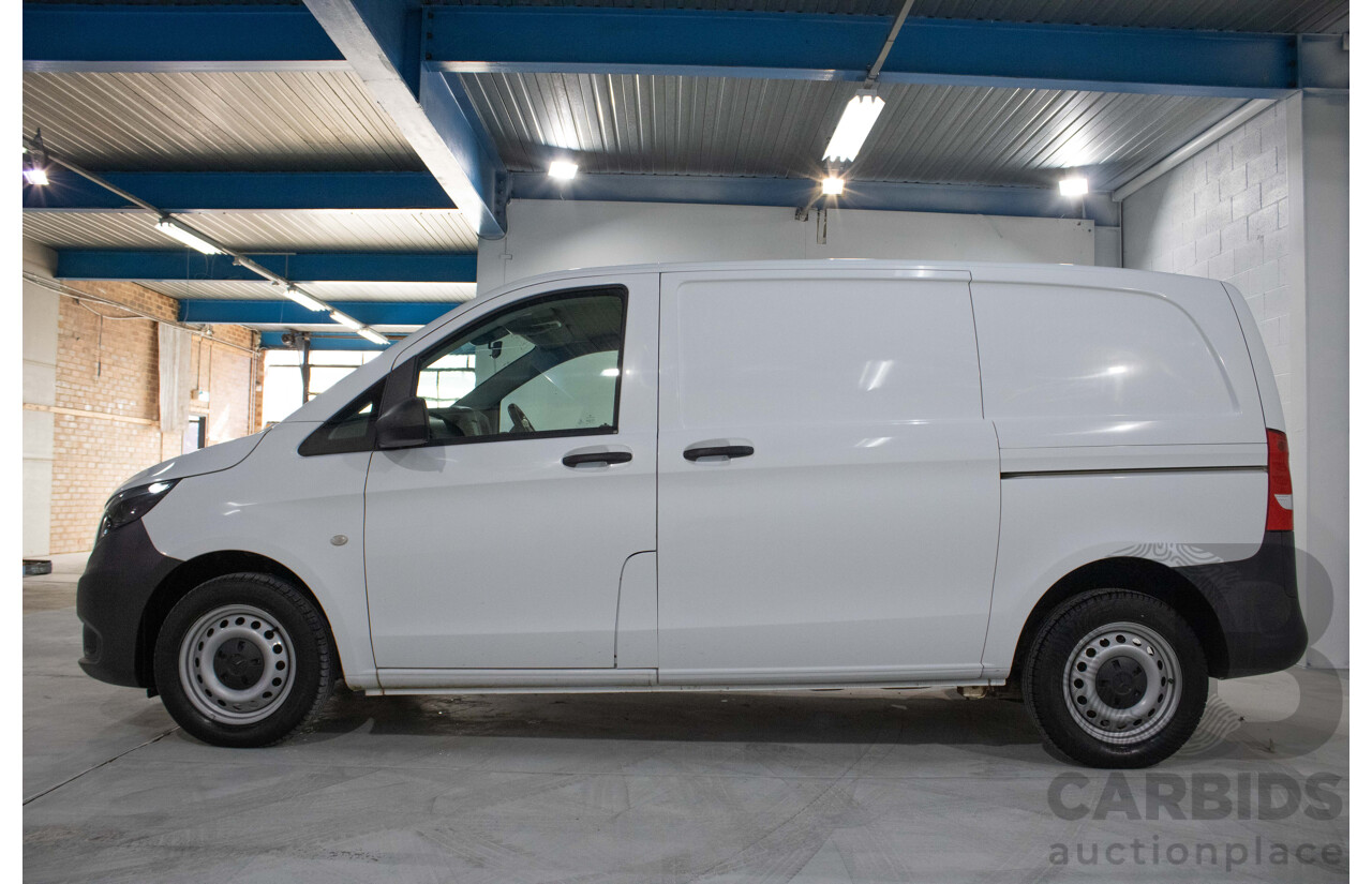 8/2016 Mercedes-Benz Vito 111CDI Compact MY16 4d Van White Turbo Diesel 2.1L