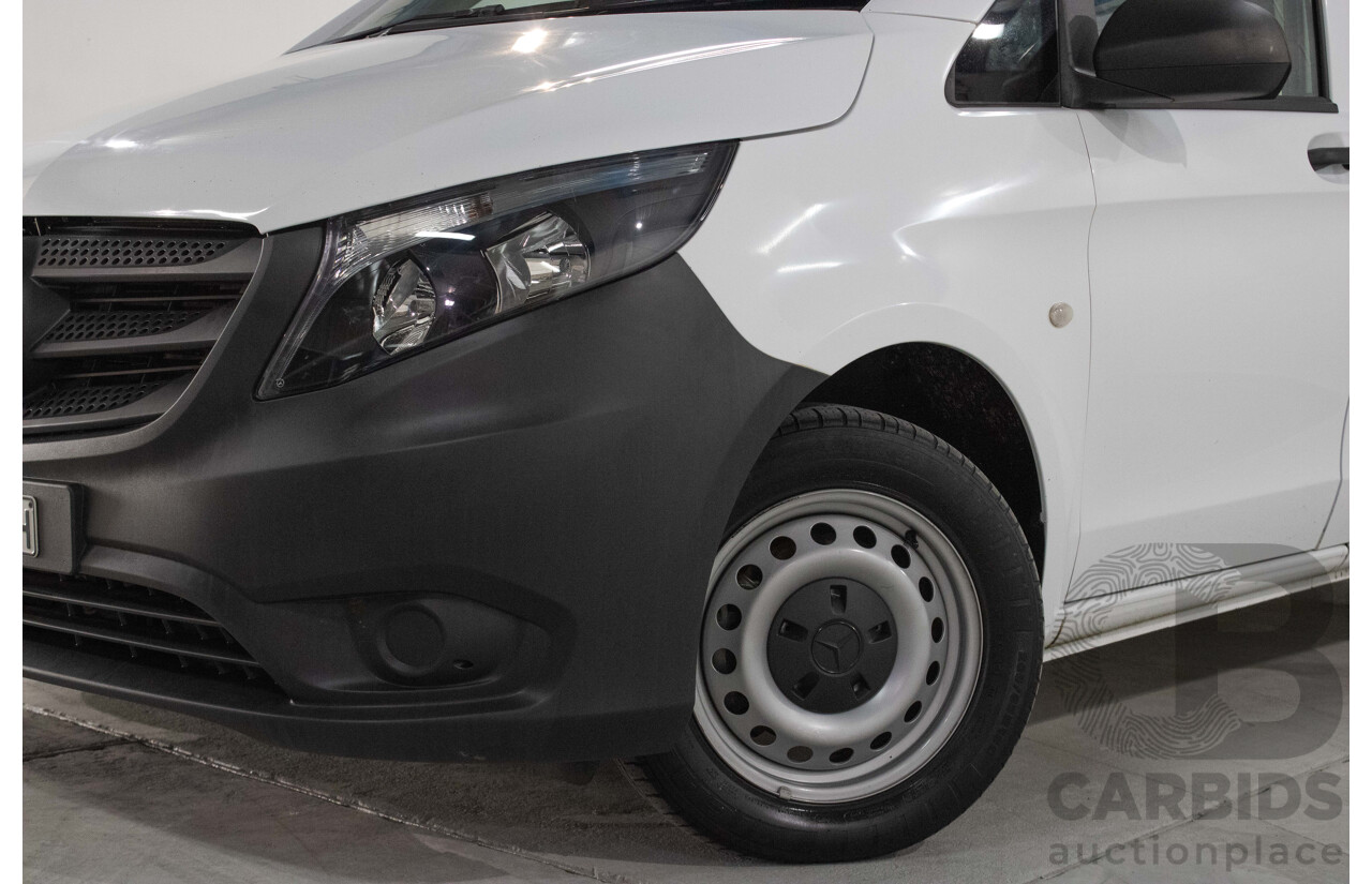 8/2016 Mercedes-Benz Vito 111CDI Compact MY16 4d Van White Turbo Diesel 2.1L