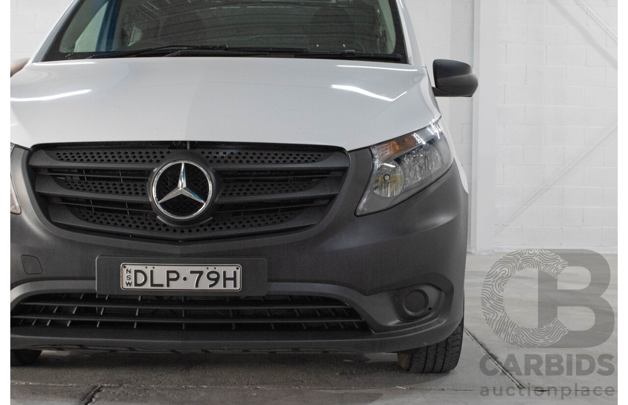 8/2016 Mercedes-Benz Vito 111CDI Compact MY16 4d Van White Turbo Diesel 2.1L