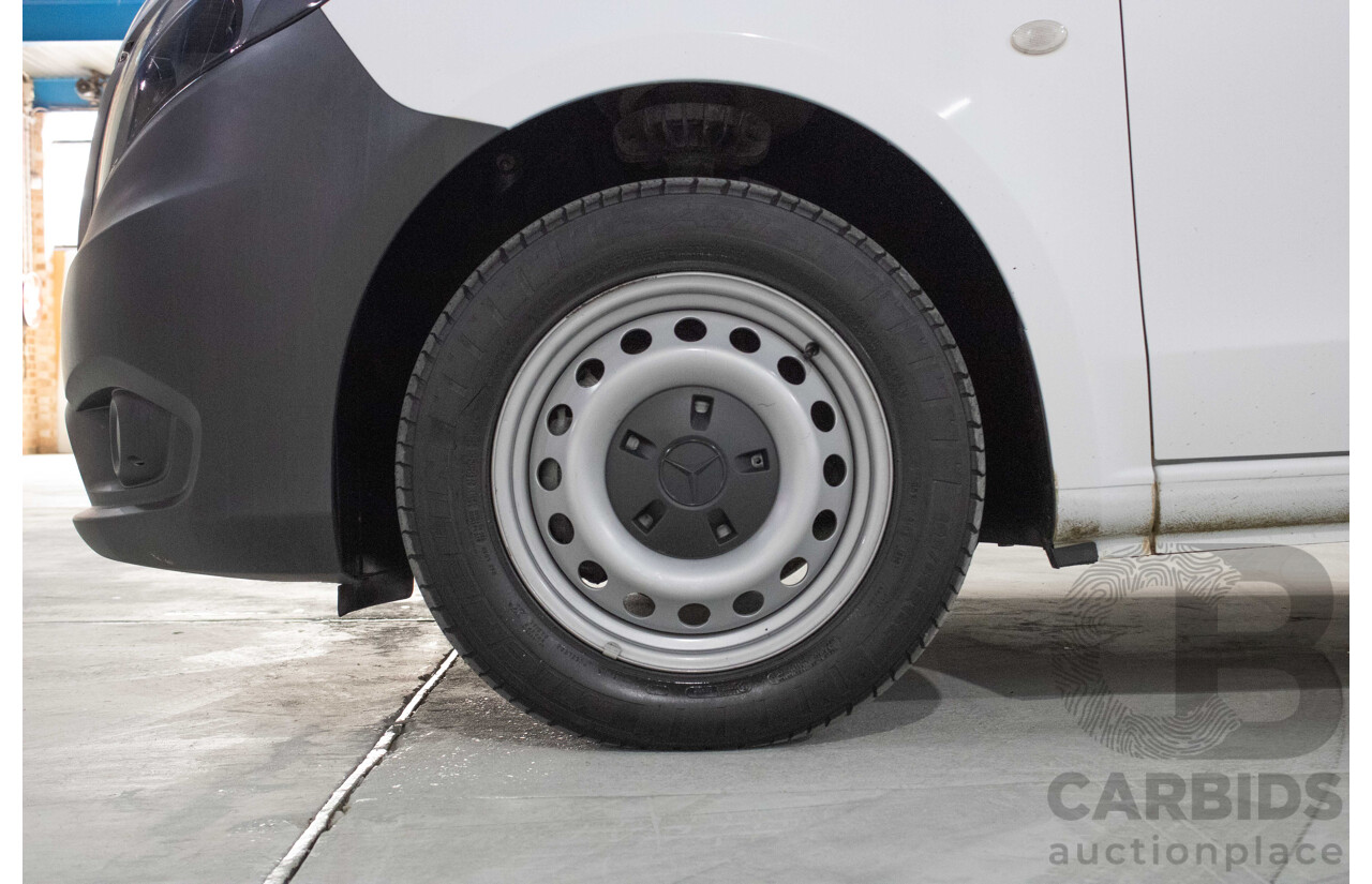 8/2016 Mercedes-Benz Vito 111CDI Compact MY16 4d Van White Turbo Diesel 2.1L