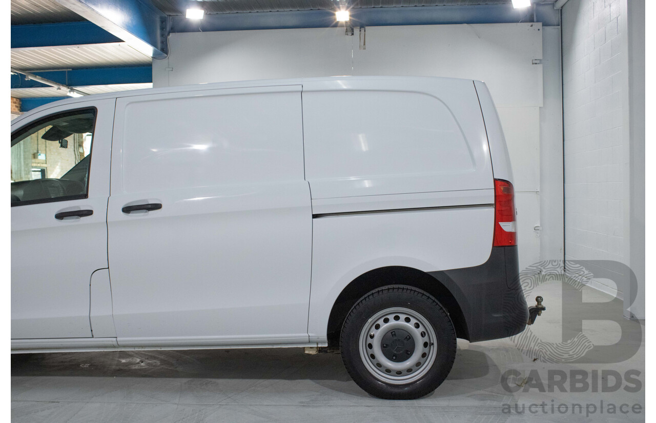 8/2016 Mercedes-Benz Vito 111CDI Compact MY16 4d Van White Turbo Diesel 2.1L