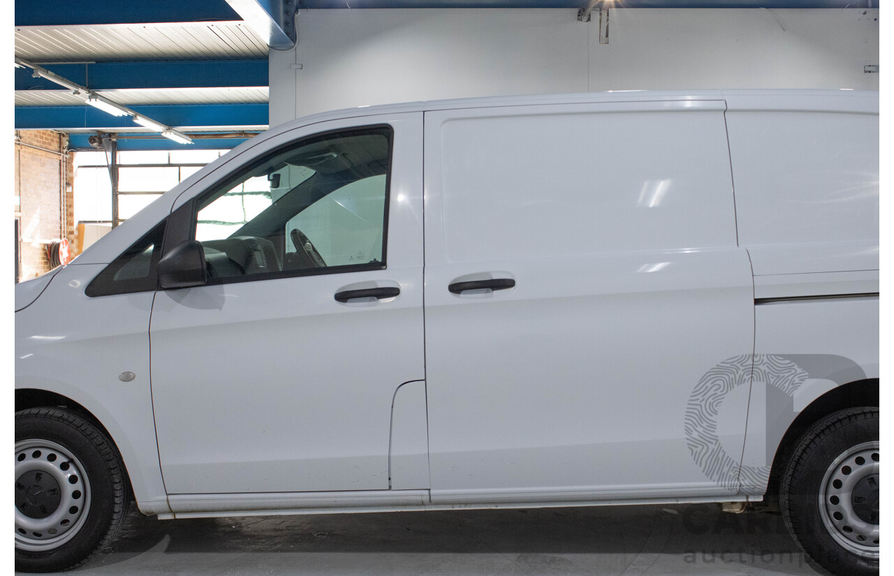 8/2016 Mercedes-Benz Vito 111CDI Compact MY16 4d Van White Turbo Diesel 2.1L