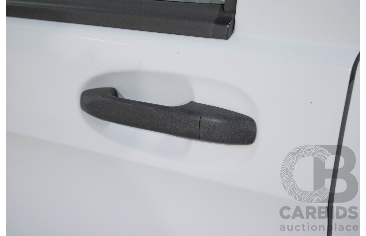 8/2016 Mercedes-Benz Vito 111CDI Compact MY16 4d Van White Turbo Diesel 2.1L