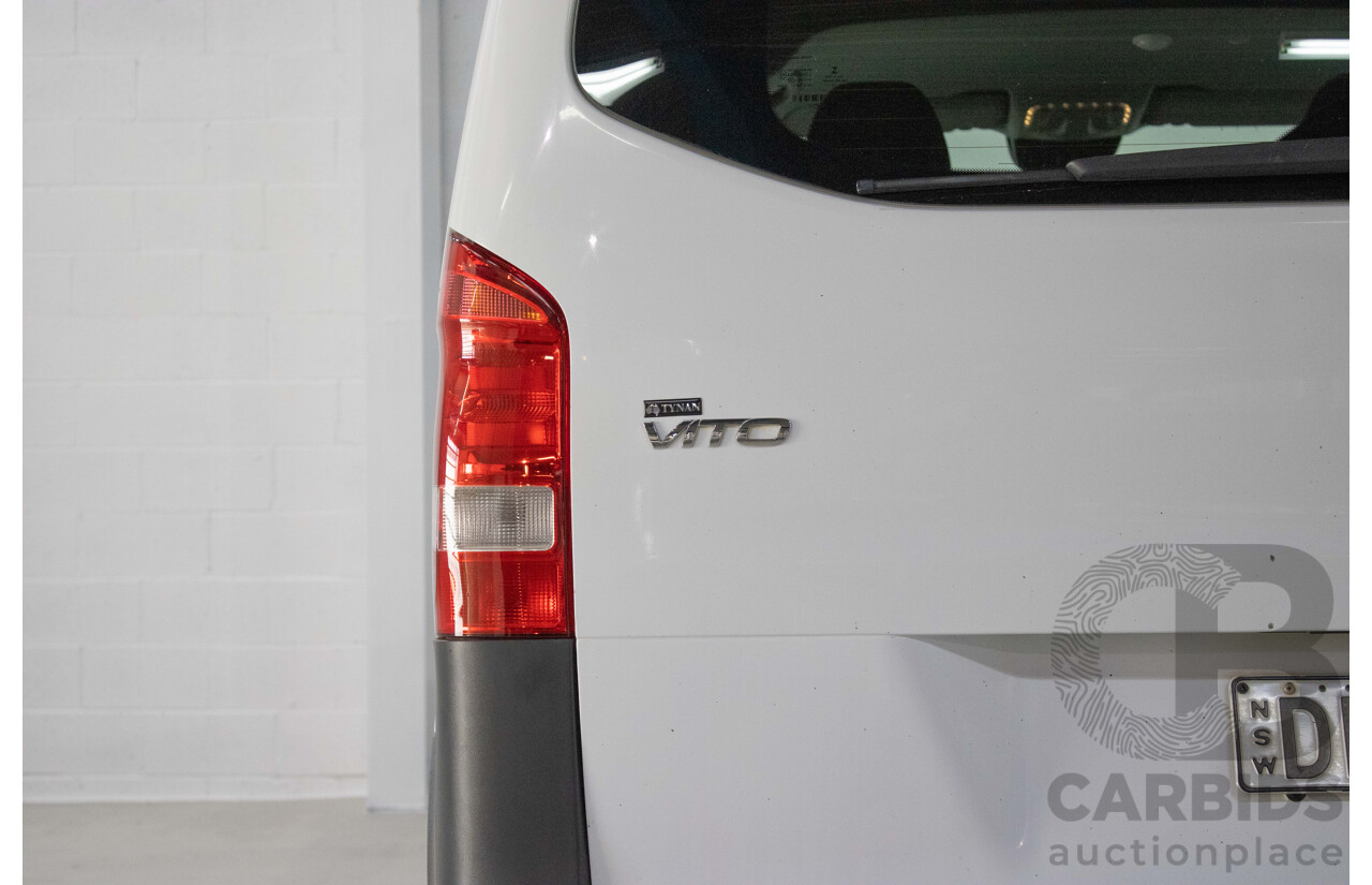 8/2016 Mercedes-Benz Vito 111CDI Compact MY16 4d Van White Turbo Diesel 2.1L