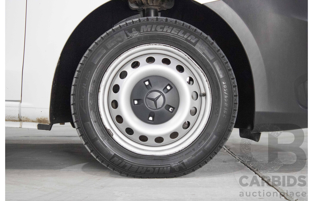 8/2016 Mercedes-Benz Vito 111CDI Compact MY16 4d Van White Turbo Diesel 2.1L