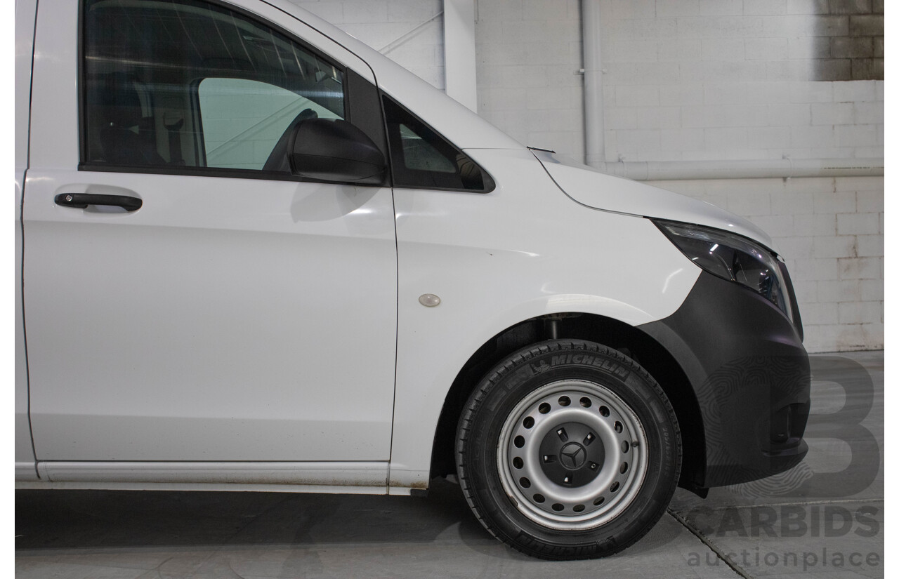 8/2016 Mercedes-Benz Vito 111CDI Compact MY16 4d Van White Turbo Diesel 2.1L