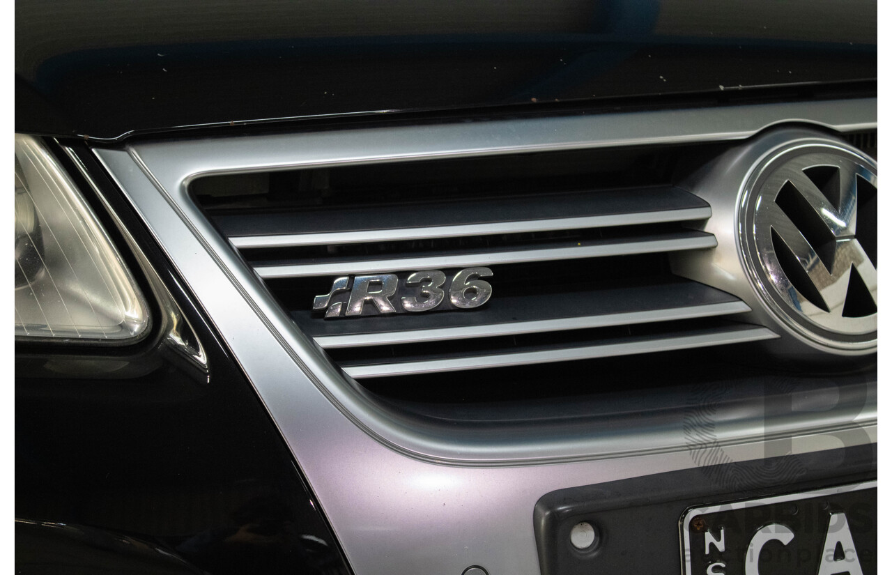 6/2008 Volkswagen Passat R36 (AWD) 3C MY08 4d Wagon Black VR6 3.6L