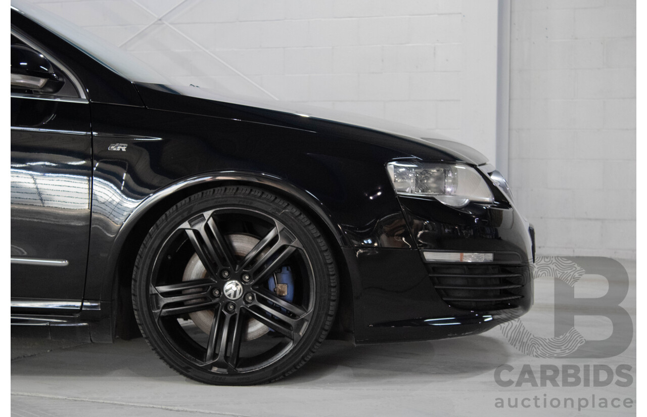 6/2008 Volkswagen Passat R36 (AWD) 3C MY08 4d Wagon Black VR6 3.6L