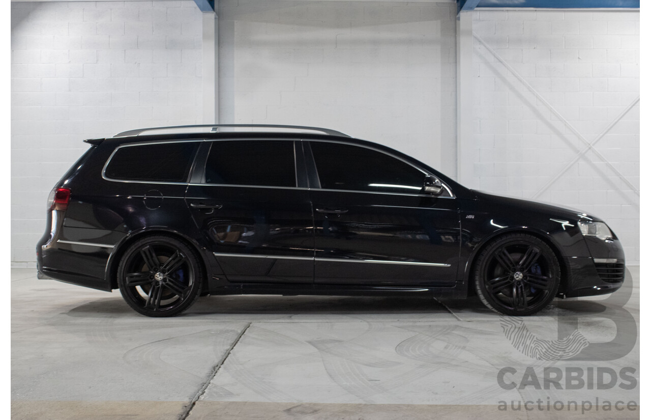 6/2008 Volkswagen Passat R36 (AWD) 3C MY08 4d Wagon Black VR6 3.6L