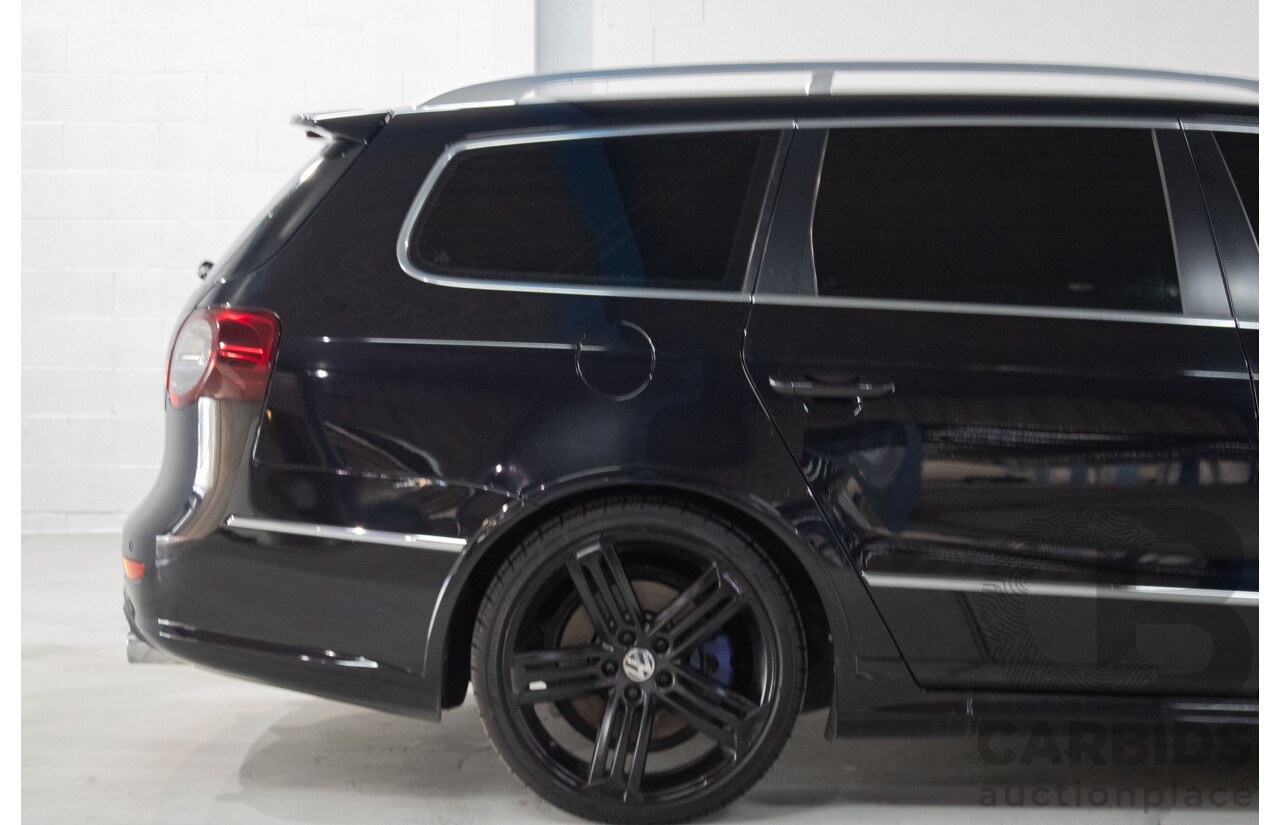 6/2008 Volkswagen Passat R36 (AWD) 3C MY08 4d Wagon Black VR6 3.6L