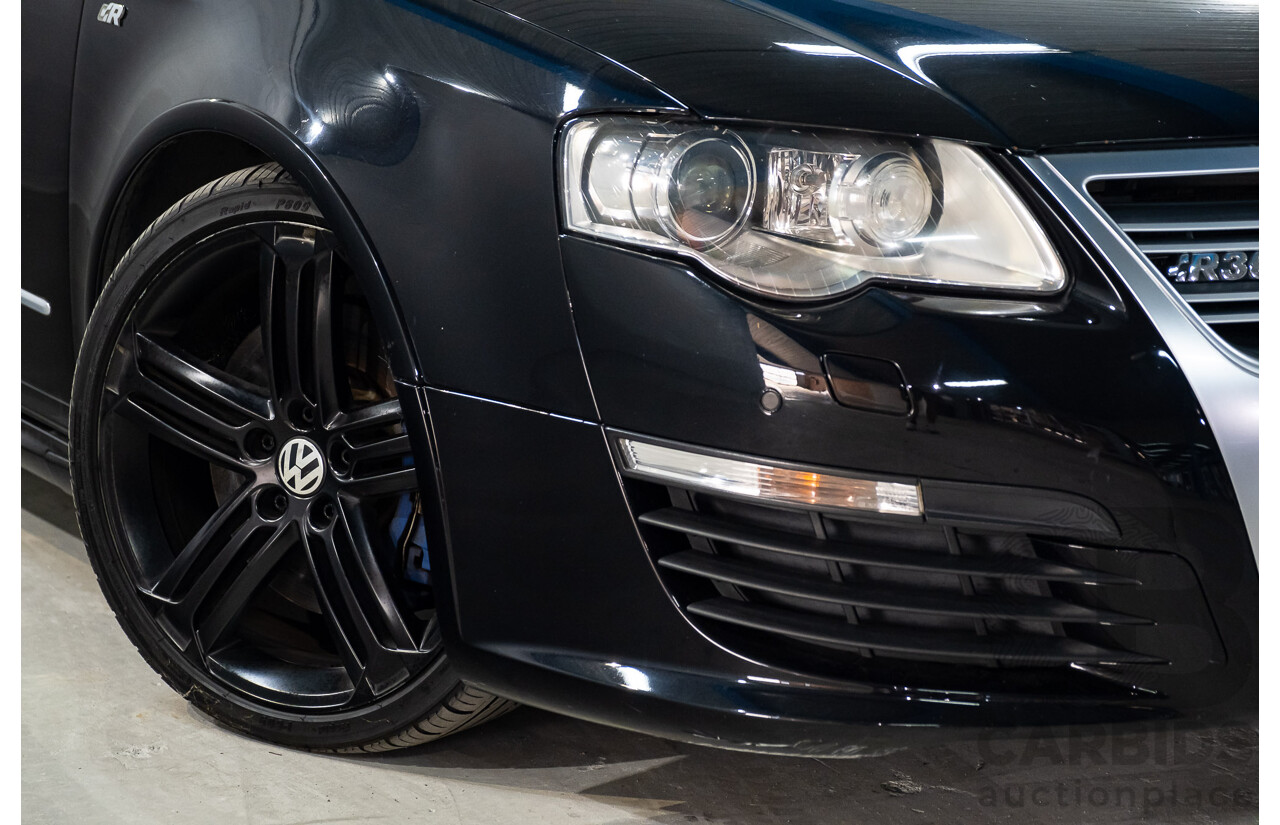 6/2008 Volkswagen Passat R36 (AWD) 3C MY08 4d Wagon Black VR6 3.6L