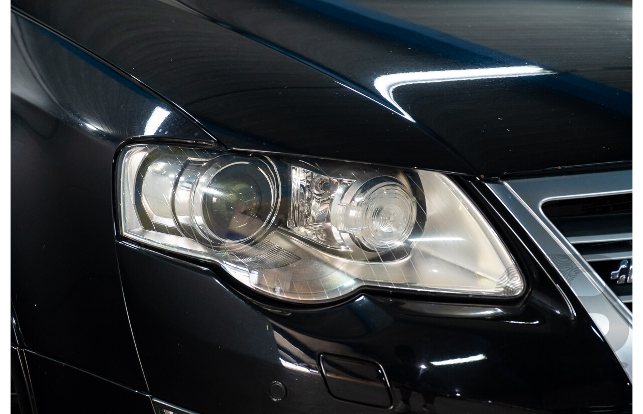 6/2008 Volkswagen Passat R36 (AWD) 3C MY08 4d Wagon Black VR6 3.6L