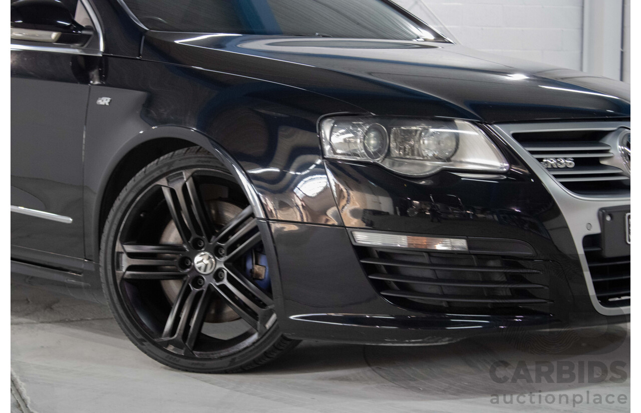 6/2008 Volkswagen Passat R36 (AWD) 3C MY08 4d Wagon Black VR6 3.6L