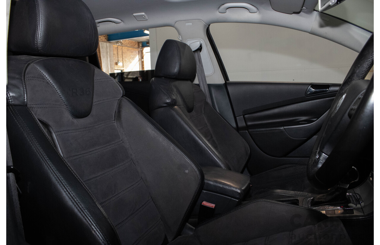 6/2008 Volkswagen Passat R36 (AWD) 3C MY08 4d Wagon Black VR6 3.6L