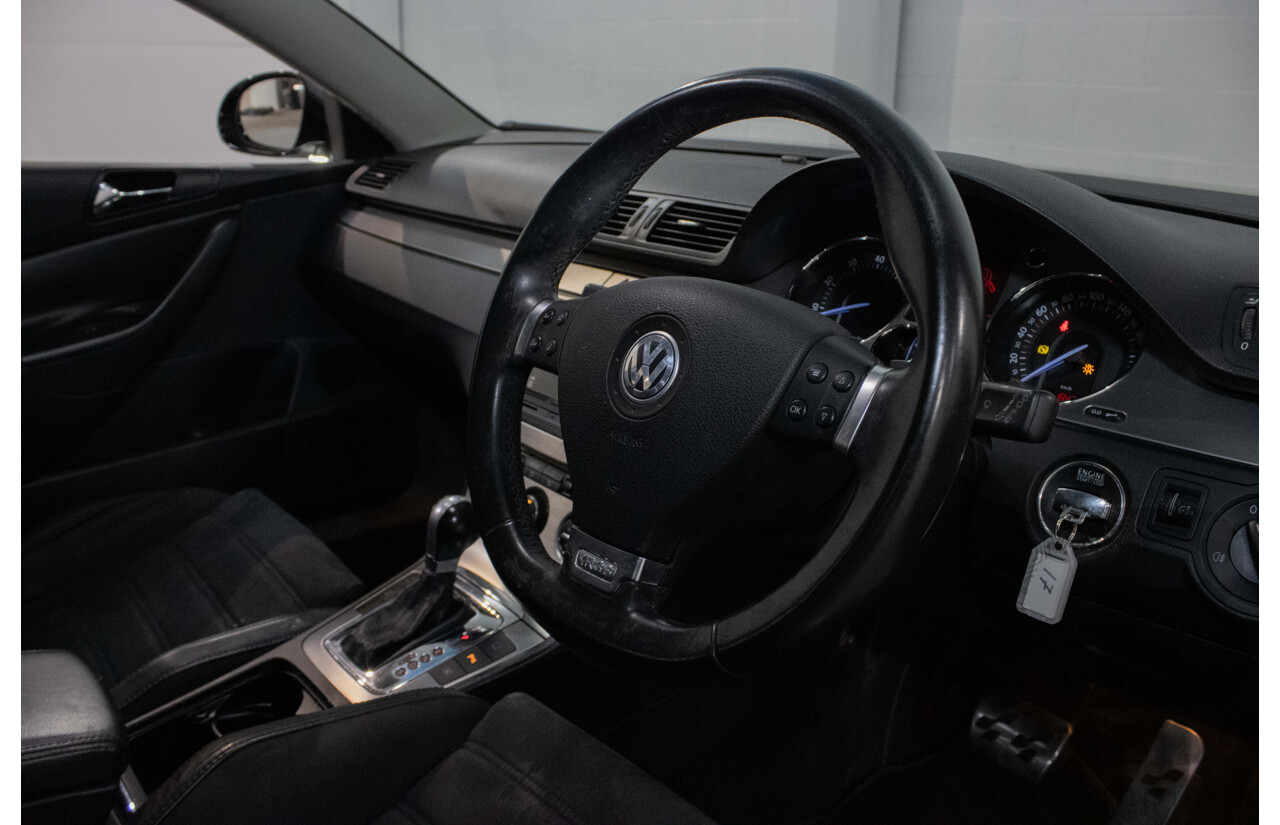 6/2008 Volkswagen Passat R36 (AWD) 3C MY08 4d Wagon Black VR6 3.6L