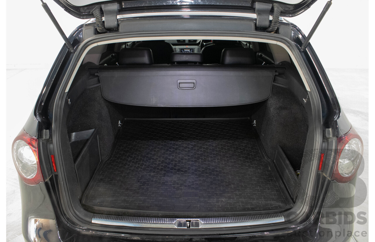 6/2008 Volkswagen Passat R36 (AWD) 3C MY08 4d Wagon Black VR6 3.6L