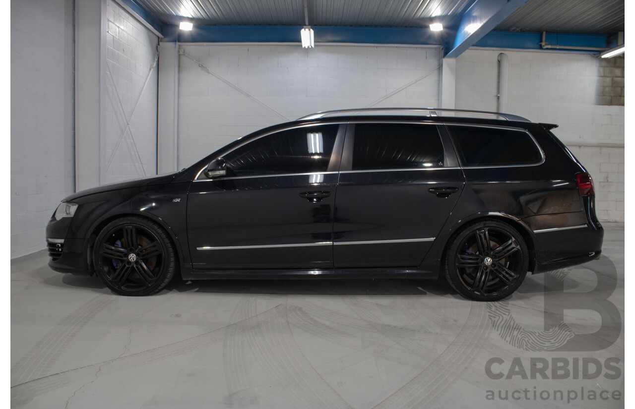 6/2008 Volkswagen Passat R36 (AWD) 3C MY08 4d Wagon Black VR6 3.6L