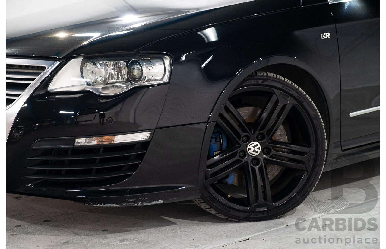 6/2008 Volkswagen Passat R36 (AWD) 3C MY08 4d Wagon Black VR6 3.6L