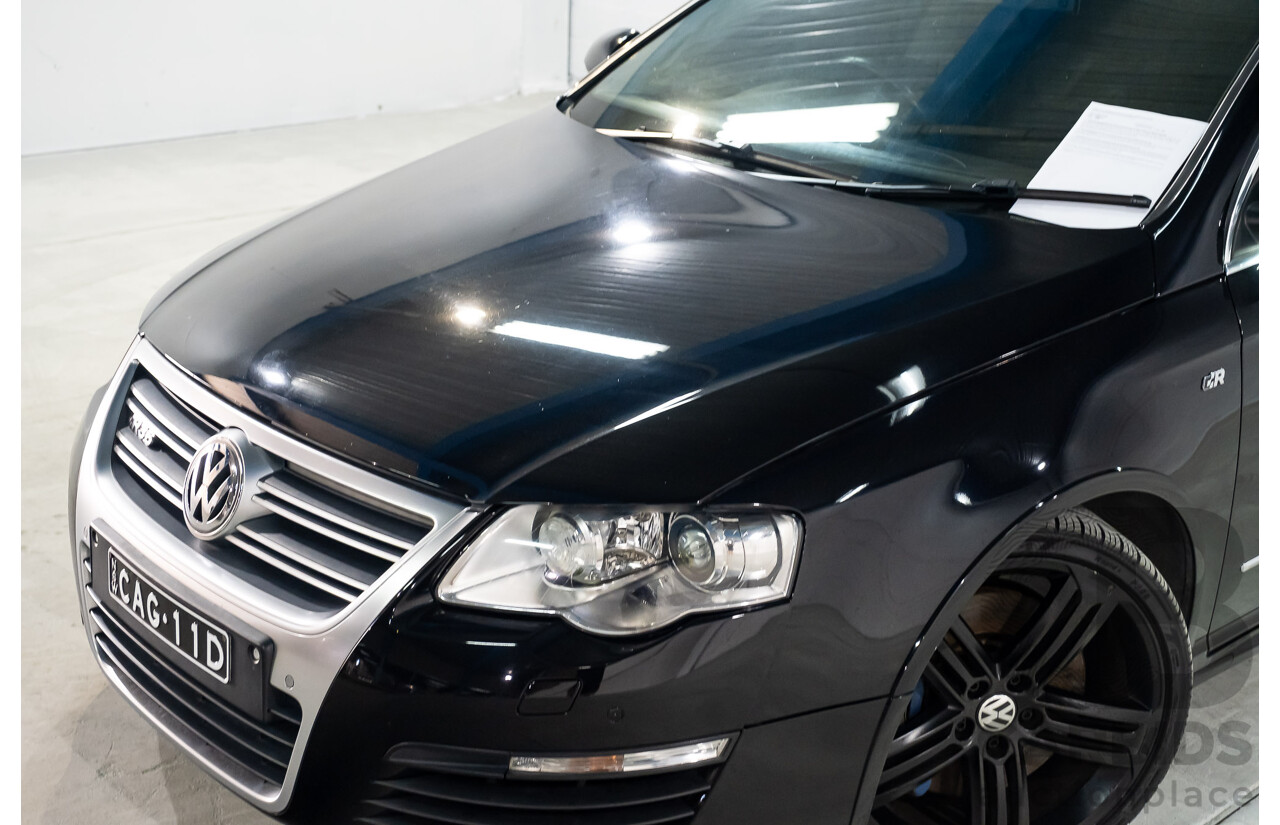 6/2008 Volkswagen Passat R36 (AWD) 3C MY08 4d Wagon Black VR6 3.6L
