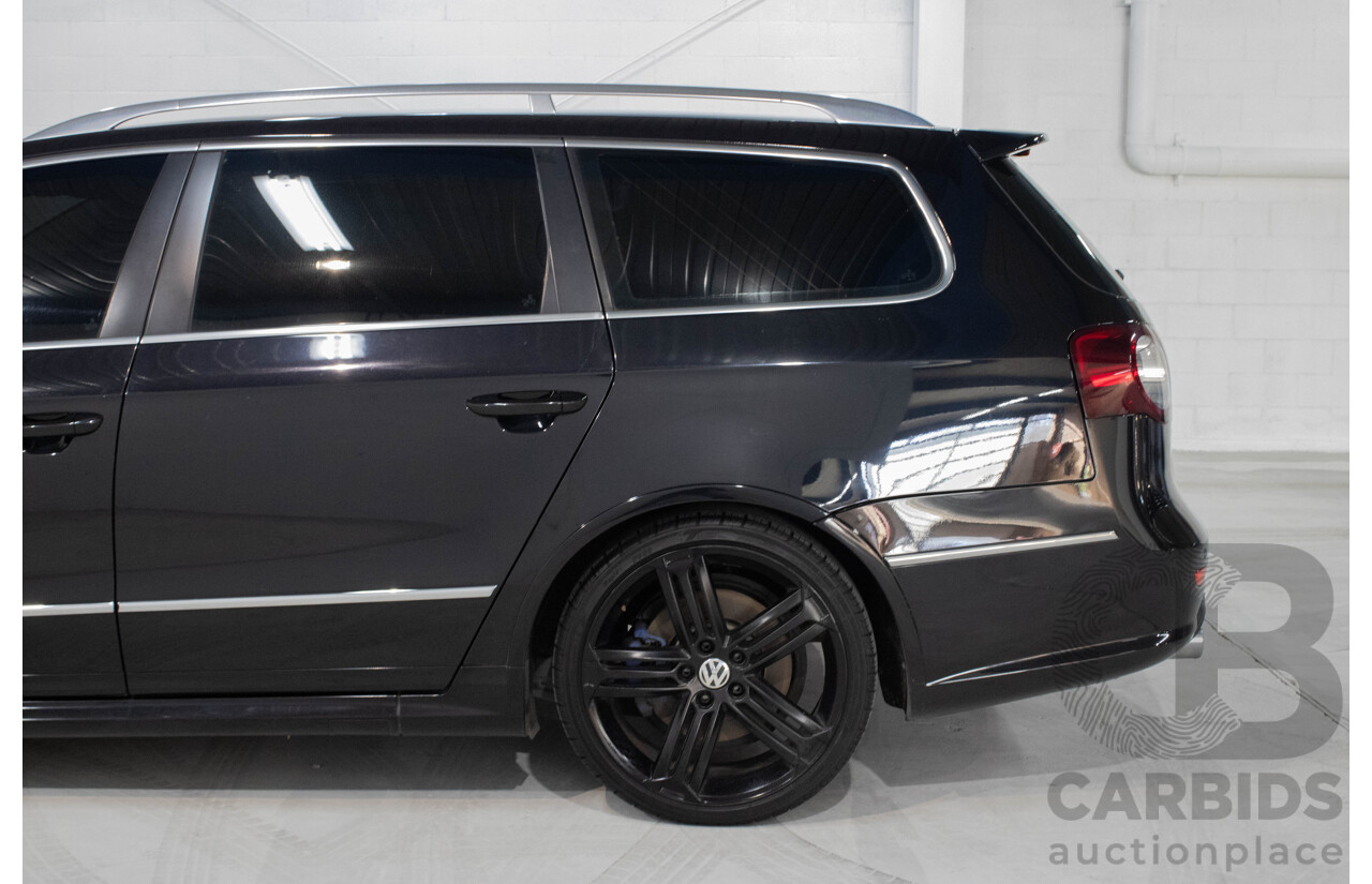 6/2008 Volkswagen Passat R36 (AWD) 3C MY08 4d Wagon Black VR6 3.6L