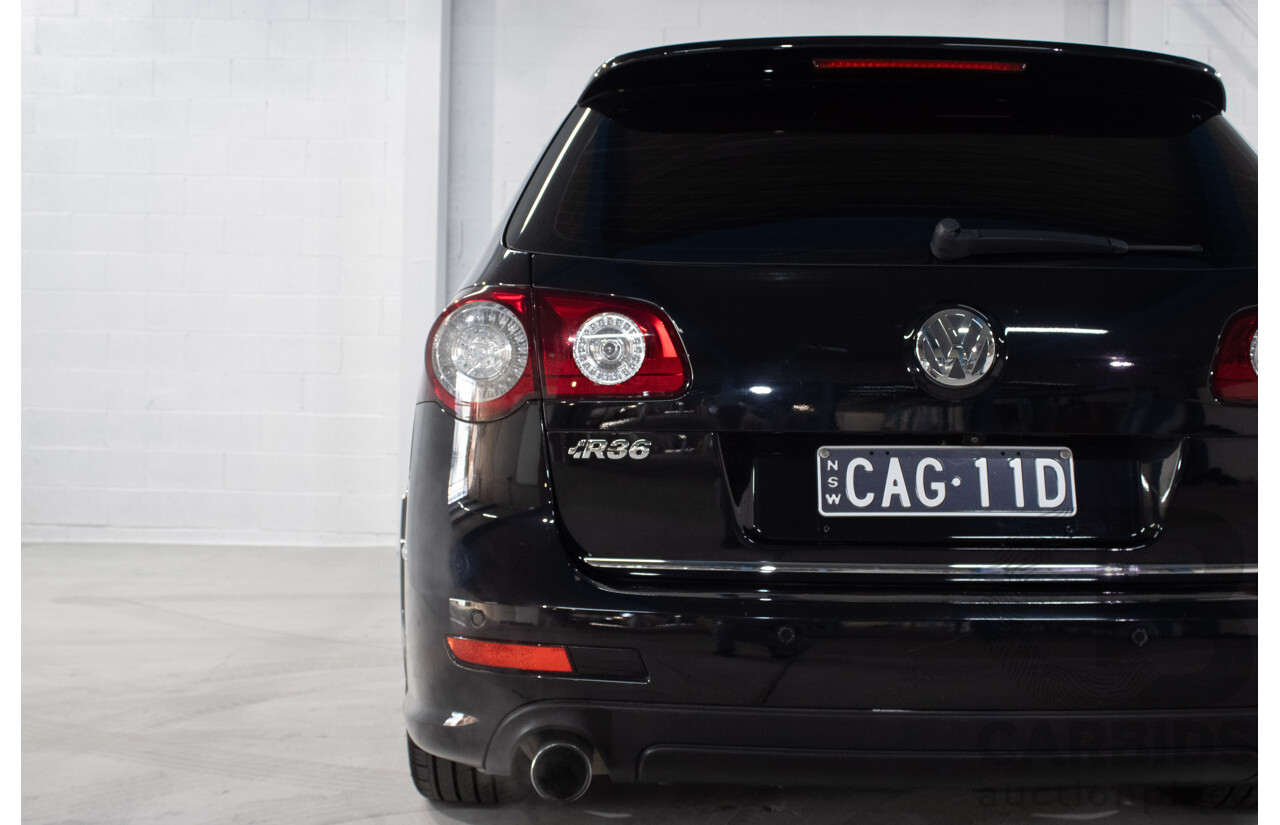 6/2008 Volkswagen Passat R36 (AWD) 3C MY08 4d Wagon Black VR6 3.6L