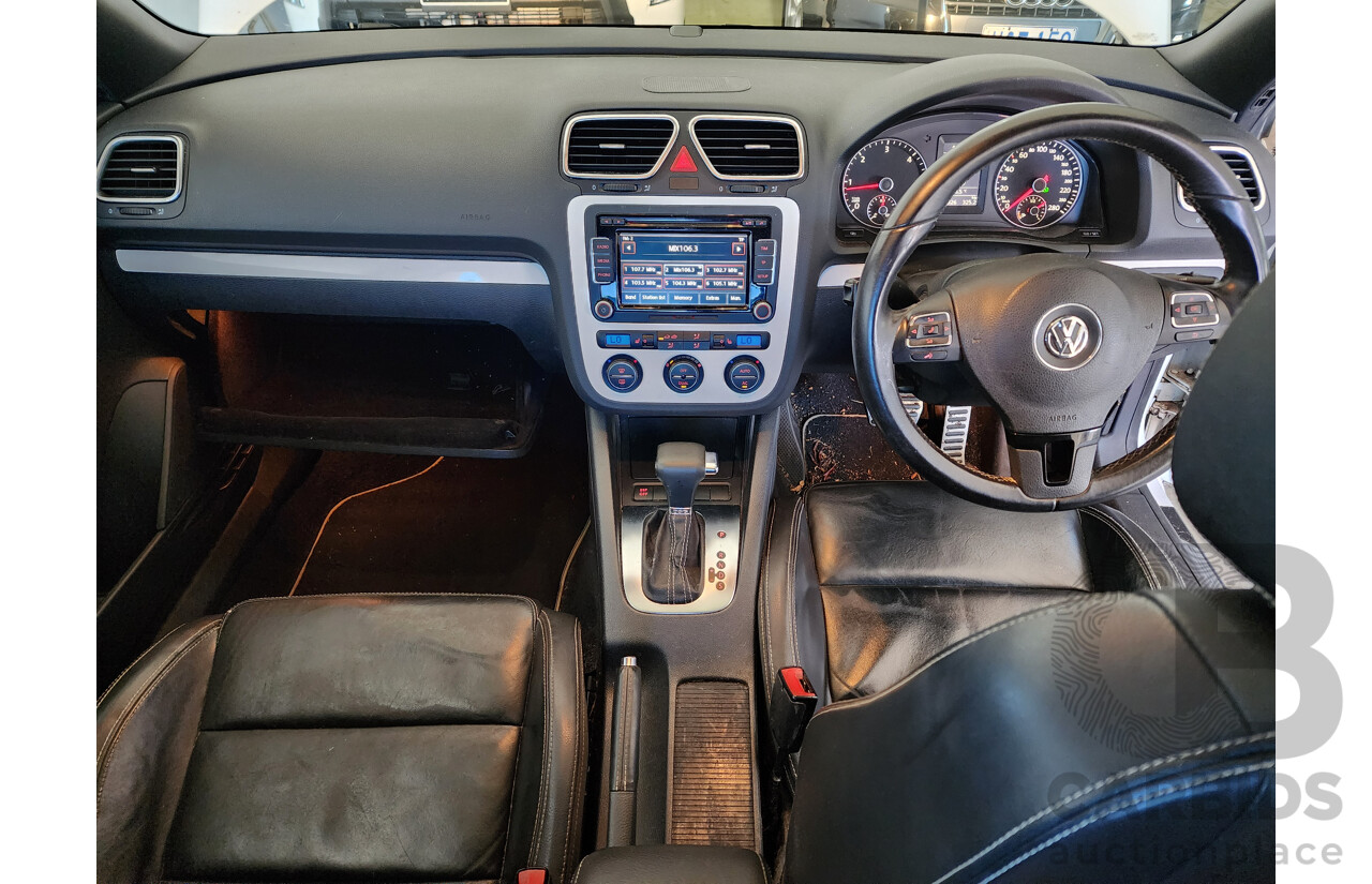 01/2010 Volkswagen Eos 103 TDI WHITE NIGHT FWD 1F MY09 UPGRADE 2D Convertible White 2.0L