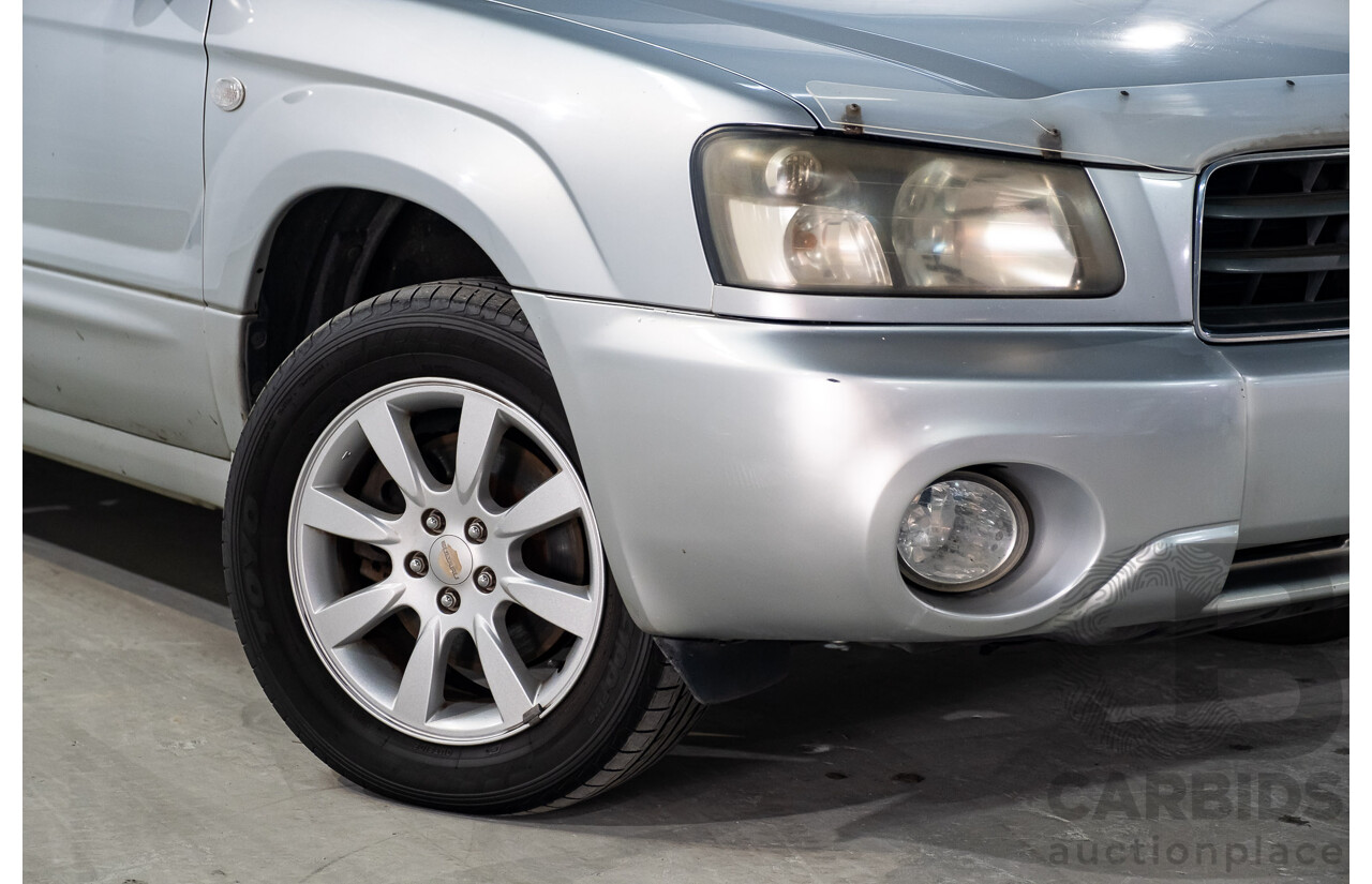 2/2005 Subaru Forester XS MY05 4d Wagon Silver 2.5L