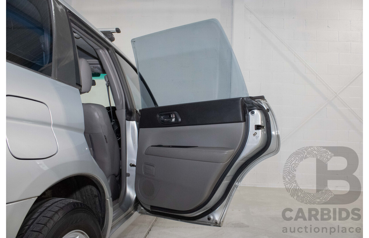 2/2005 Subaru Forester XS MY05 4d Wagon Silver 2.5L