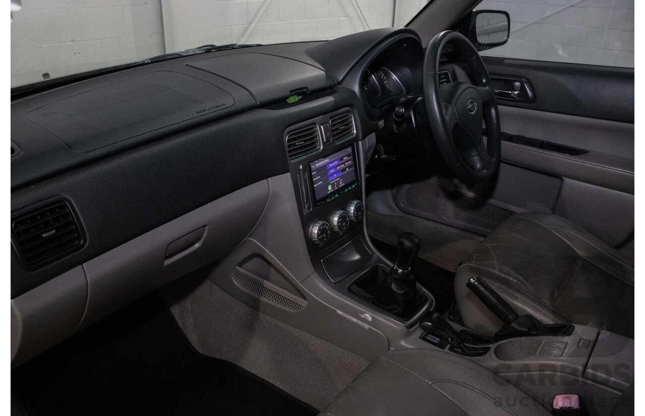 2/2005 Subaru Forester XS MY05 4d Wagon Silver 2.5L