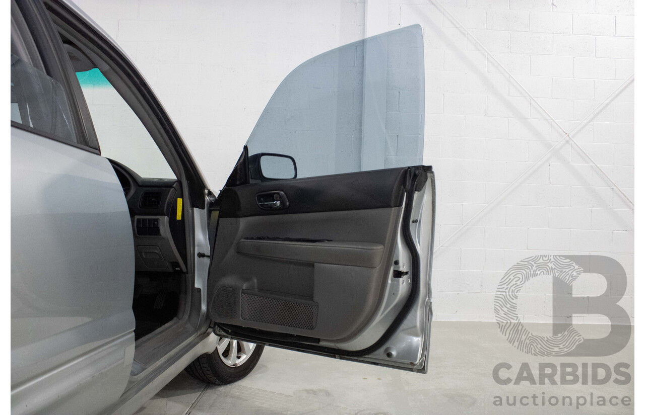 2/2005 Subaru Forester XS MY05 4d Wagon Silver 2.5L