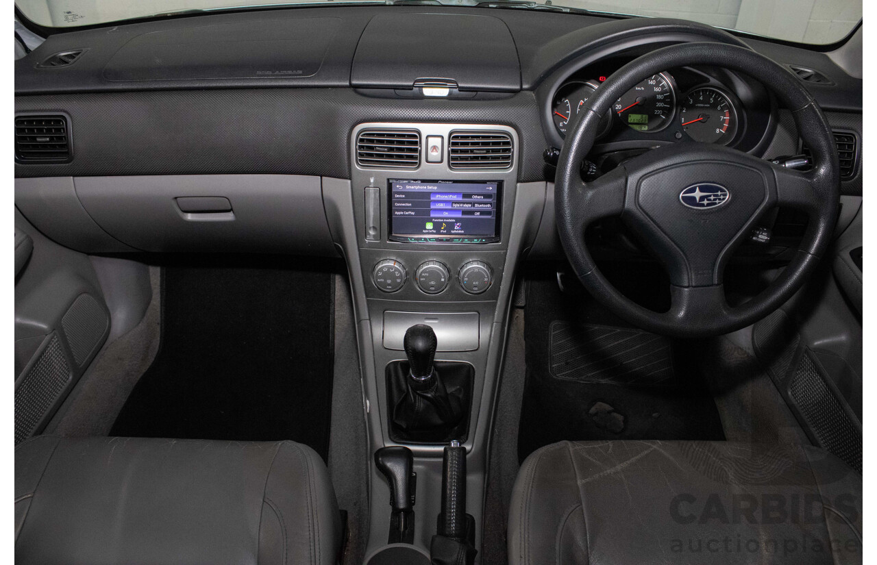 2/2005 Subaru Forester XS MY05 4d Wagon Silver 2.5L