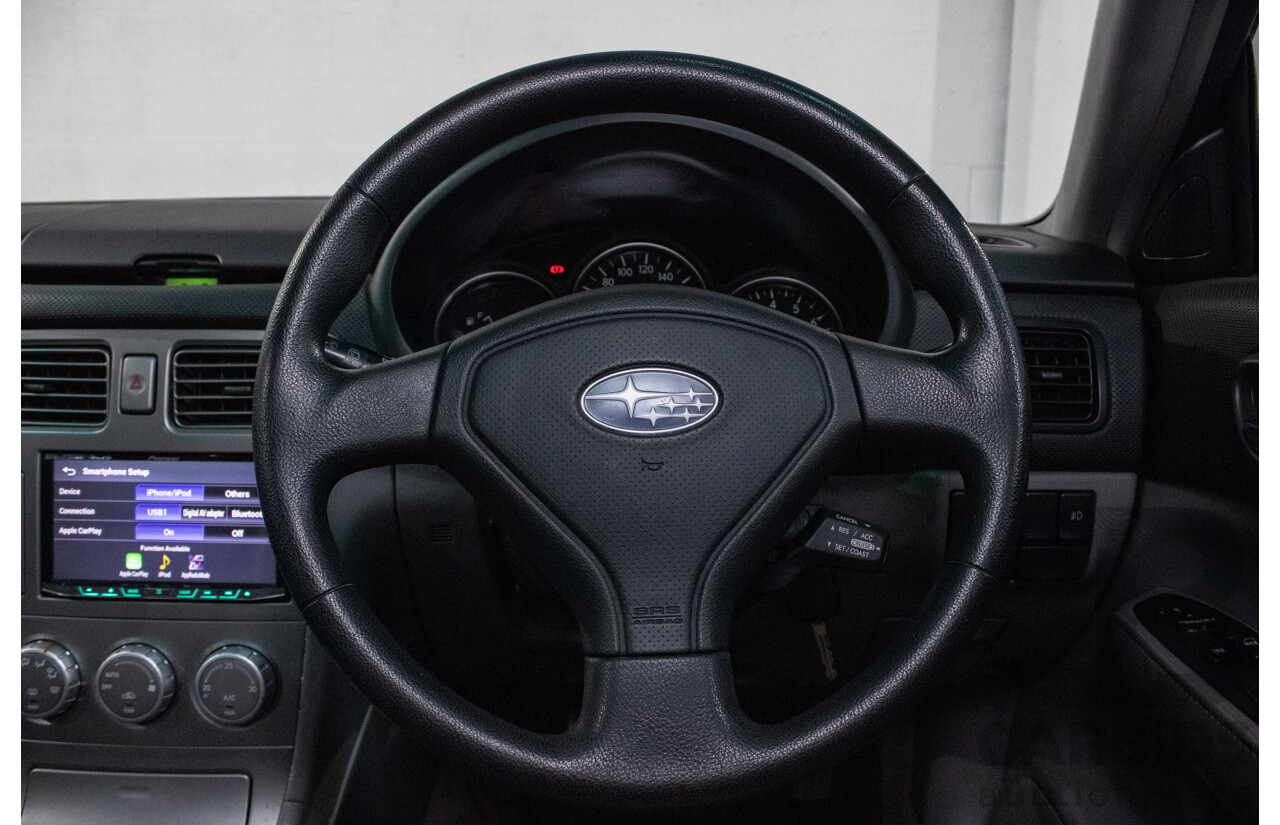 2/2005 Subaru Forester XS MY05 4d Wagon Silver 2.5L