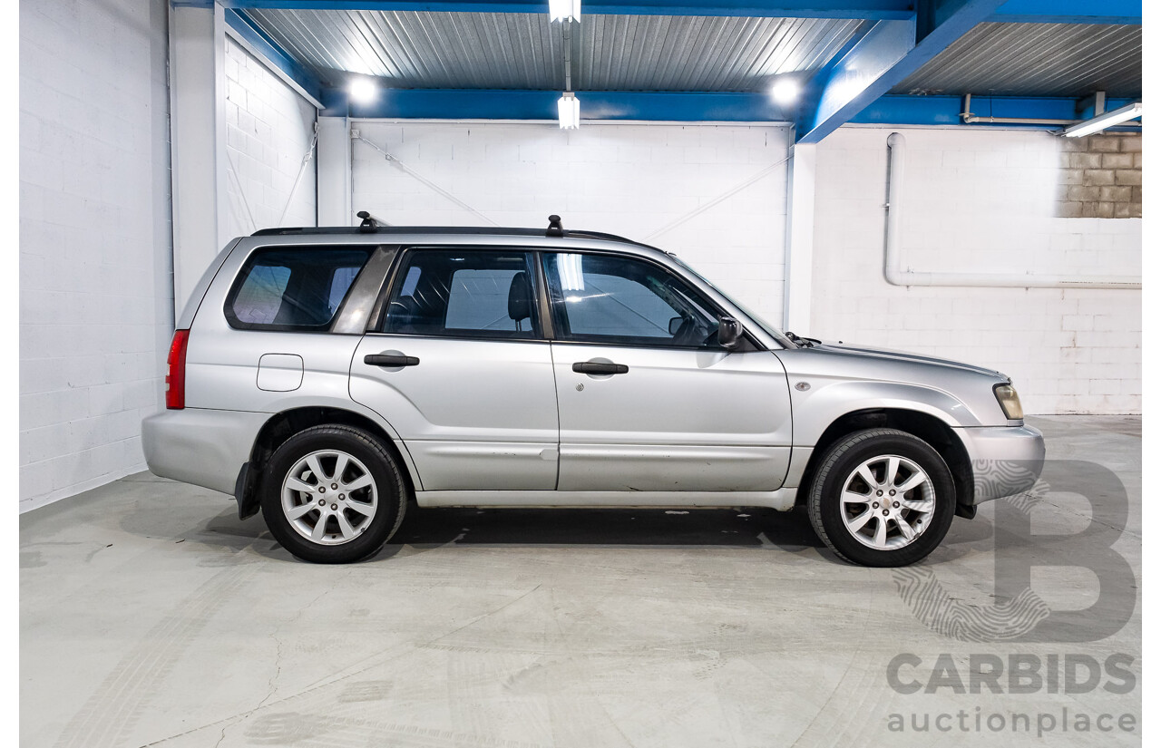 2/2005 Subaru Forester XS MY05 4d Wagon Silver 2.5L