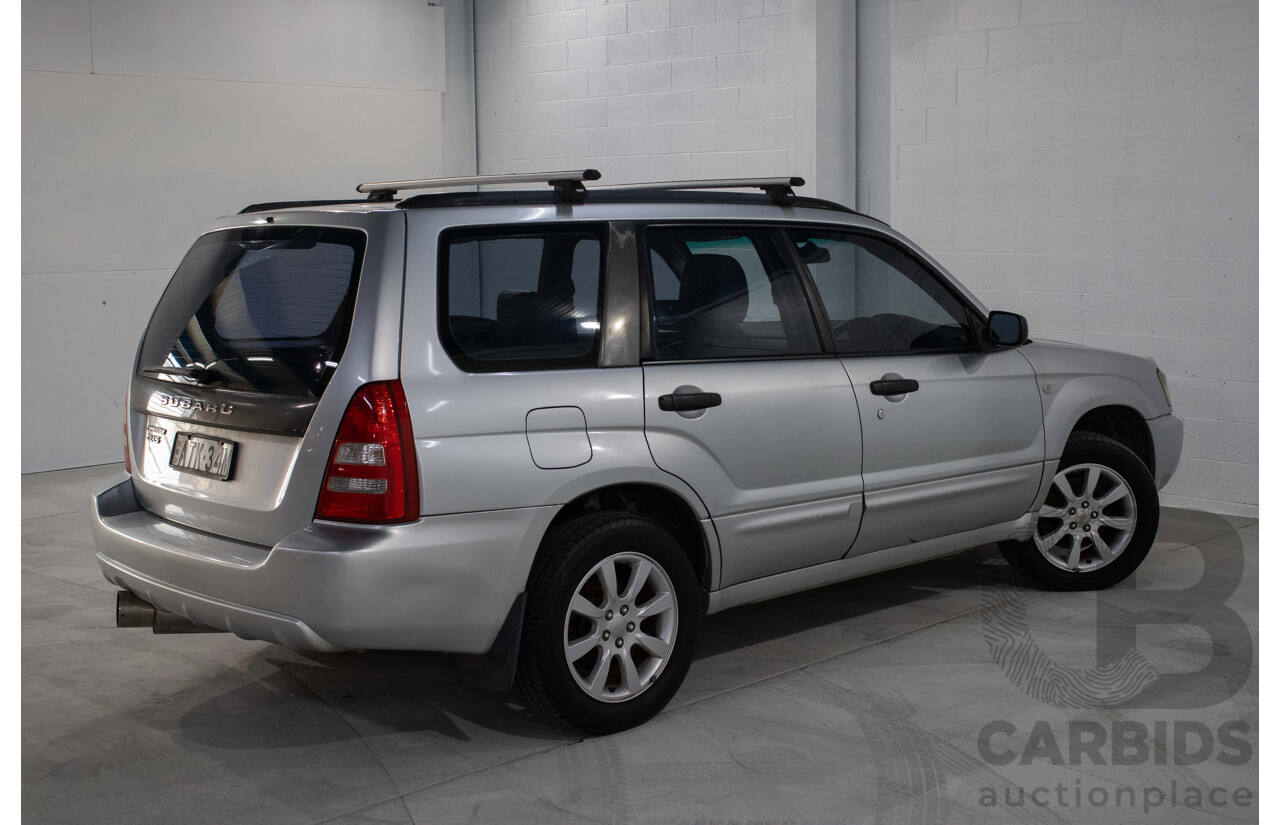2/2005 Subaru Forester XS MY05 4d Wagon Silver 2.5L