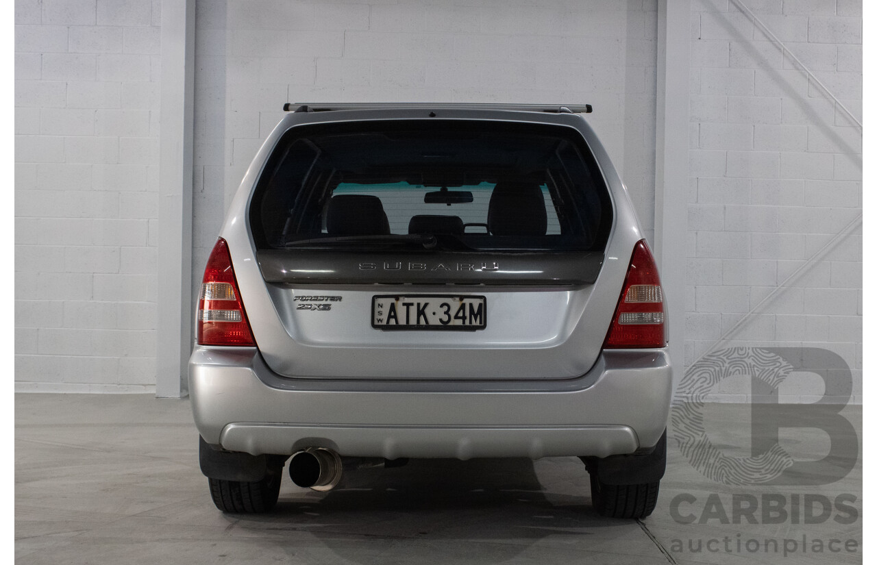 2/2005 Subaru Forester XS MY05 4d Wagon Silver 2.5L