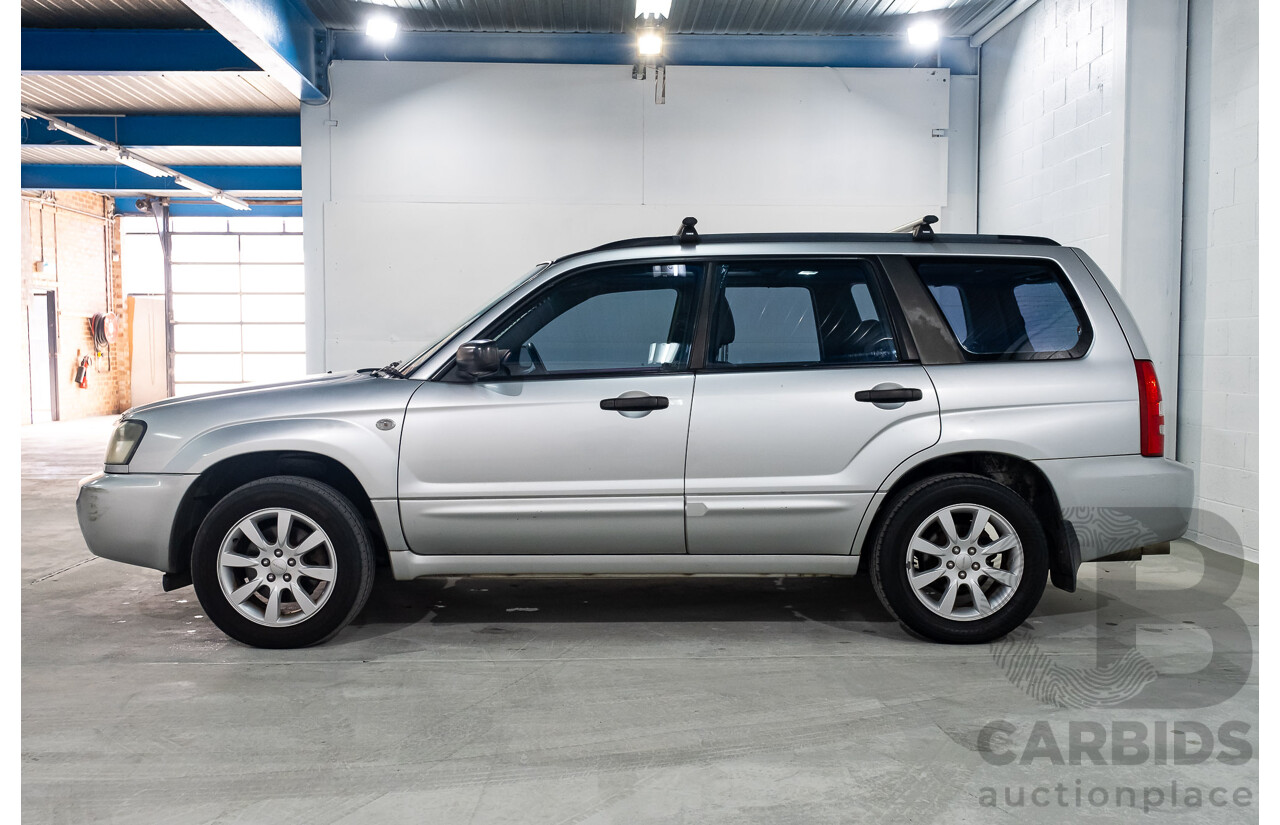 2/2005 Subaru Forester XS MY05 4d Wagon Silver 2.5L