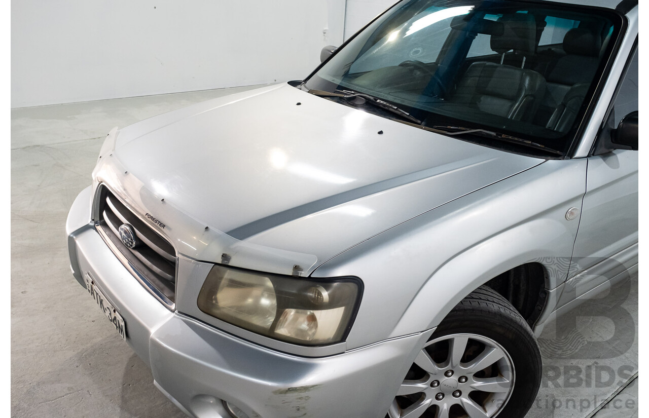 2/2005 Subaru Forester XS MY05 4d Wagon Silver 2.5L