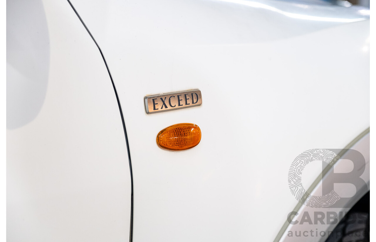 9/2002 Mitsubishi Pajero Exceed LWB (4x4) NM 4d Wagon White V6 3.5L - 7 Seater