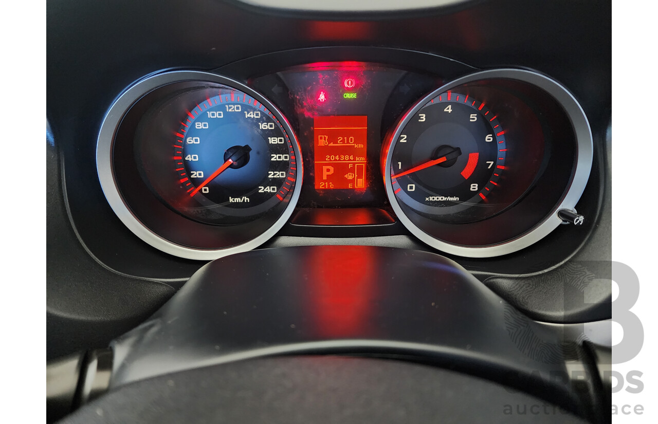 06/2009 Mitsubishi Lancer VR FWD CJ MY09 4D Sedan Grey 2.0L