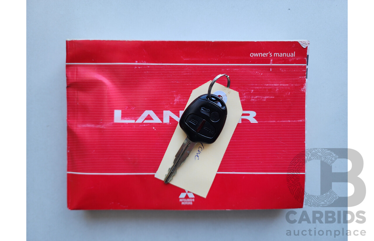 06/2009 Mitsubishi Lancer VR FWD CJ MY09 4D Sedan Grey 2.0L