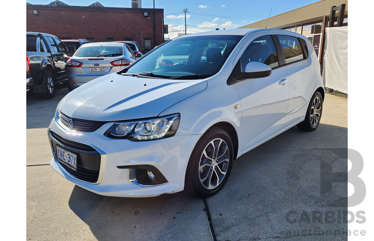 08/2017 Holden Barina LS FWD TM MY17 5D Hatchback White 1.6L