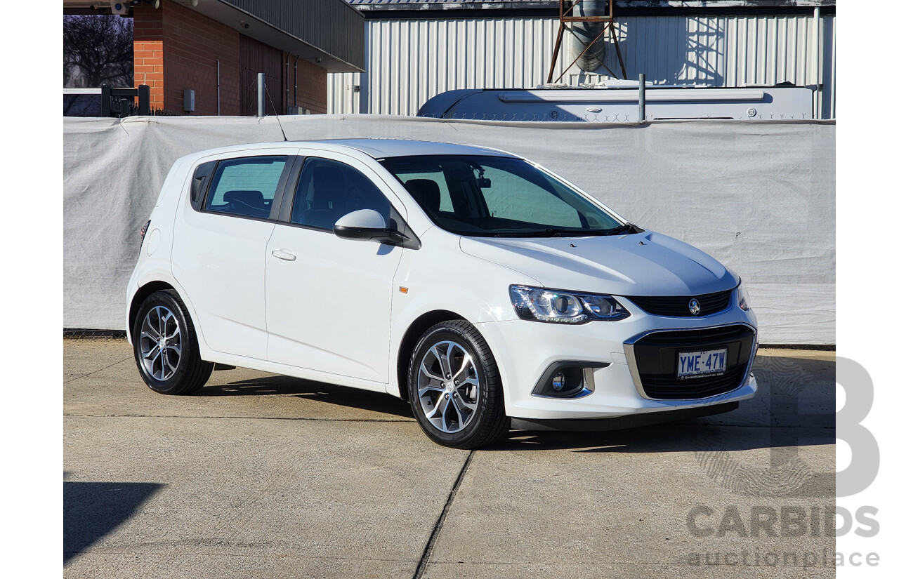 07/2017 Holden Barina LS FWD TM MY17 5D Hatchback White 1.6L