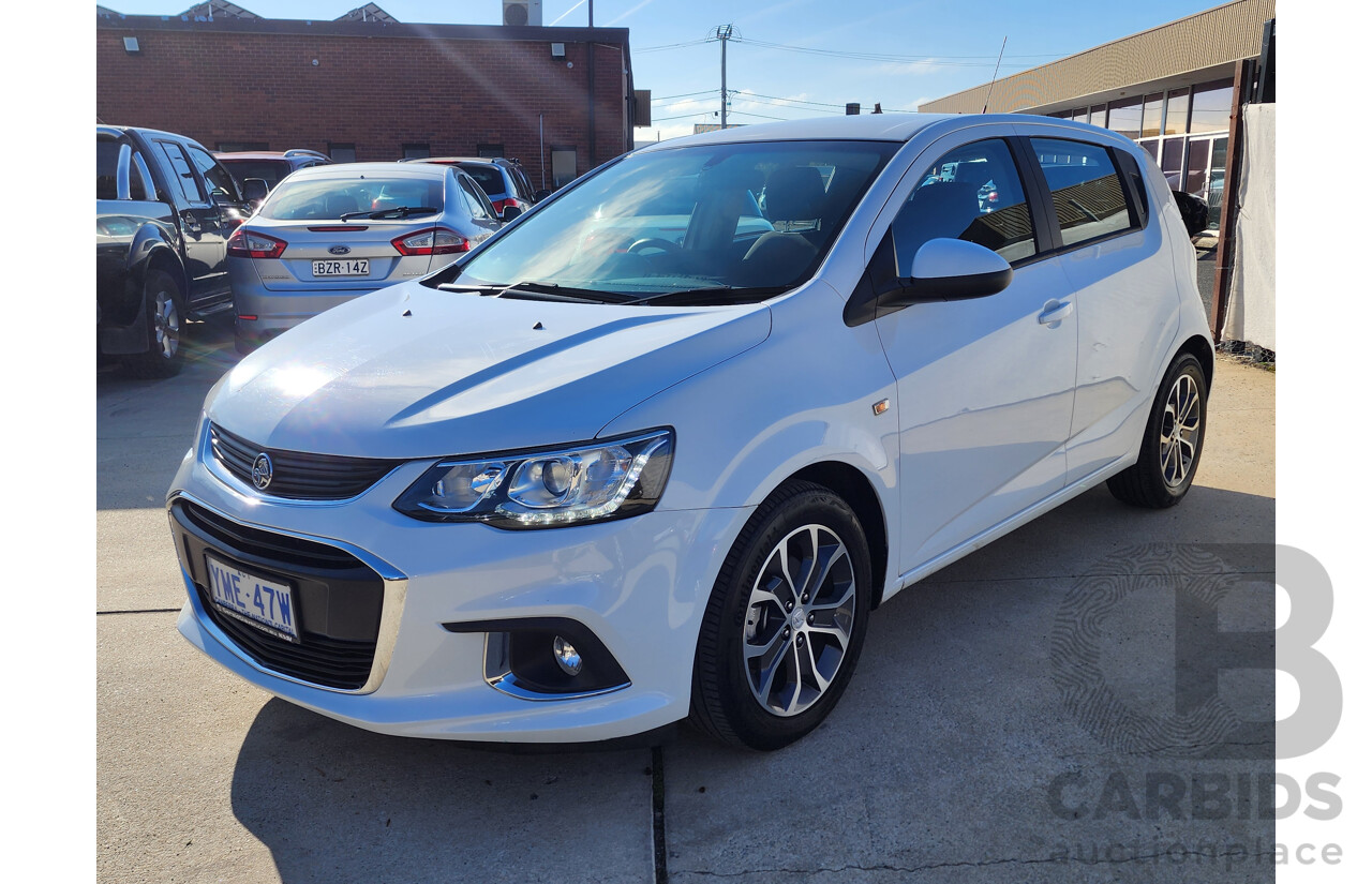 07/2017 Holden Barina LS FWD TM MY17 5D Hatchback White 1.6L