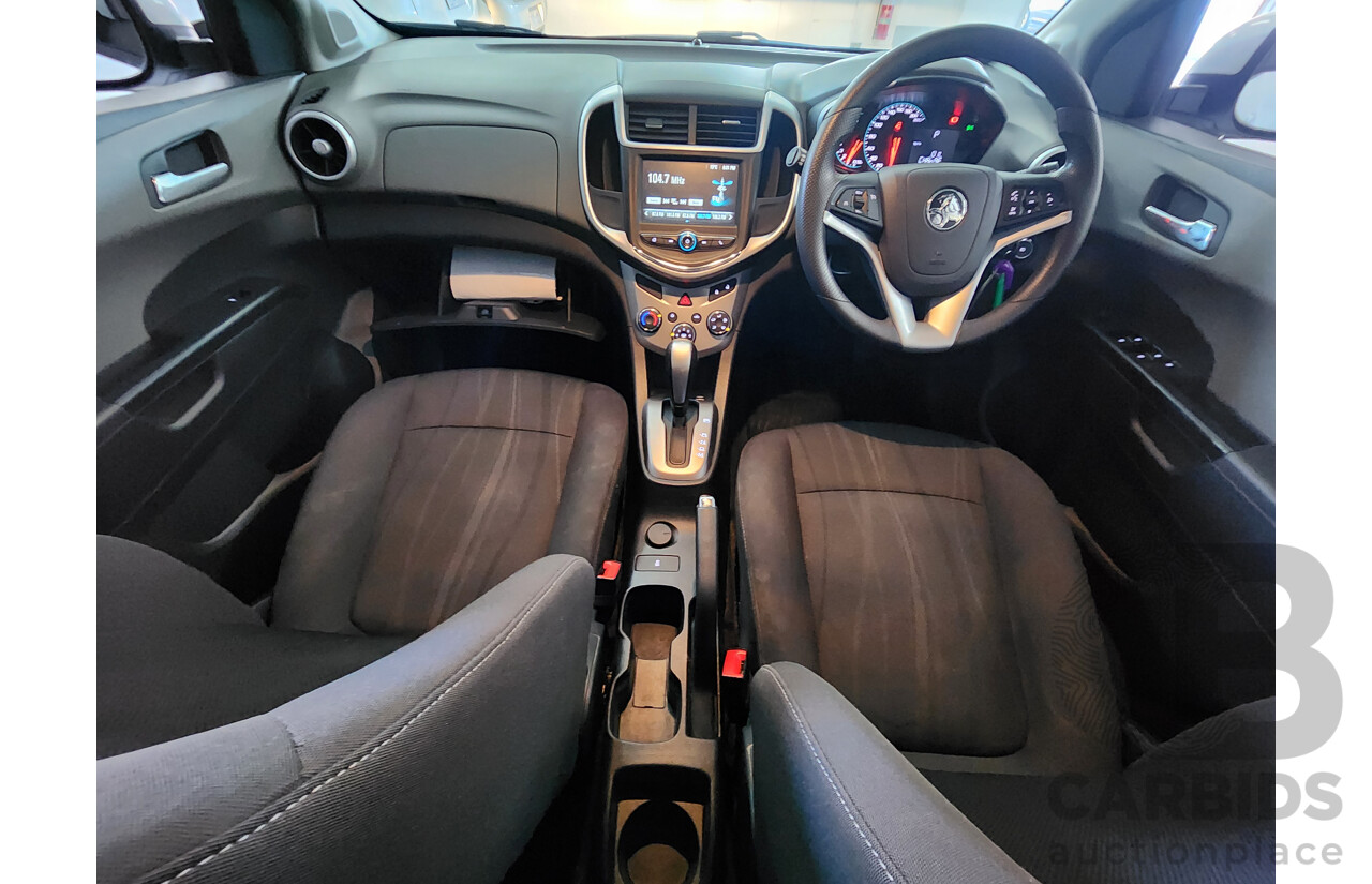 07/2017 Holden Barina LS FWD TM MY17 5D Hatchback White 1.6L