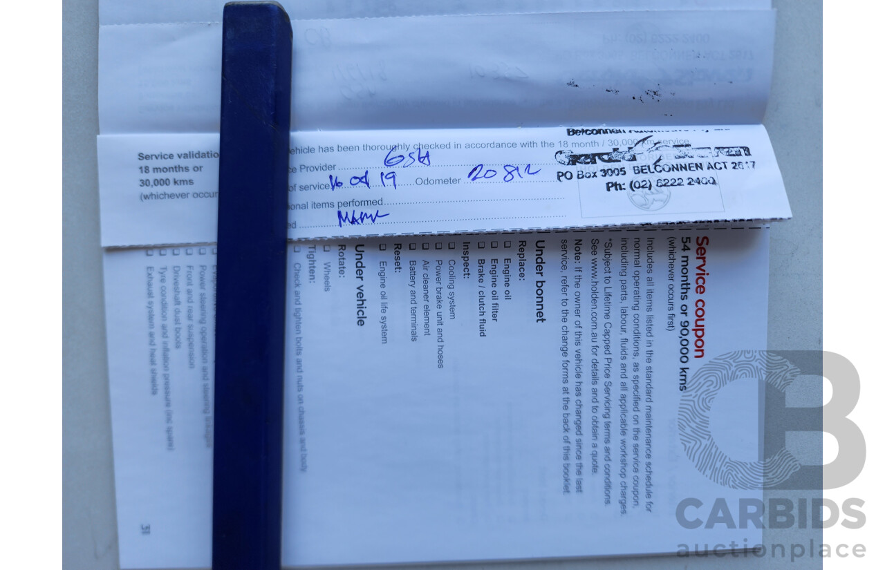 07/2017 Holden Barina LS FWD TM MY17 5D Hatchback White 1.6L