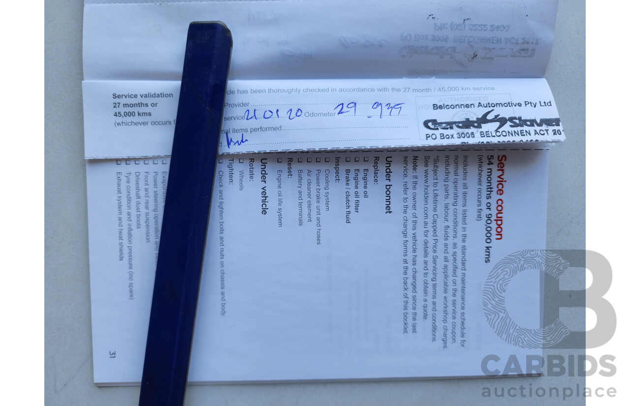 07/2017 Holden Barina LS FWD TM MY17 5D Hatchback White 1.6L