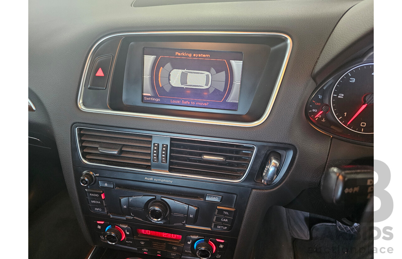 6/2011 Audi Q5 3.0 TDI Quattro 8R MY11 4d Wagon White 3.0L