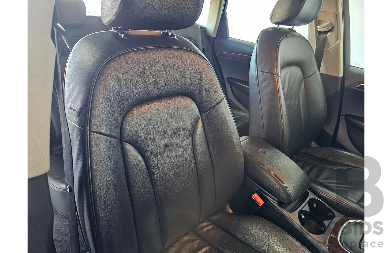 6/2011 Audi Q5 3.0 TDI Quattro 8R MY11 4d Wagon White 3.0L