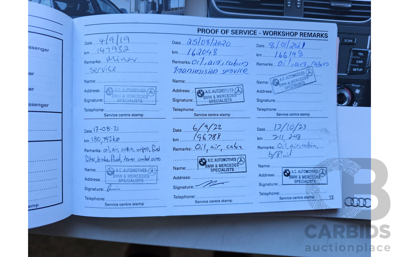 6/2011 Audi Q5 3.0 TDI Quattro 8R MY11 4d Wagon White 3.0L