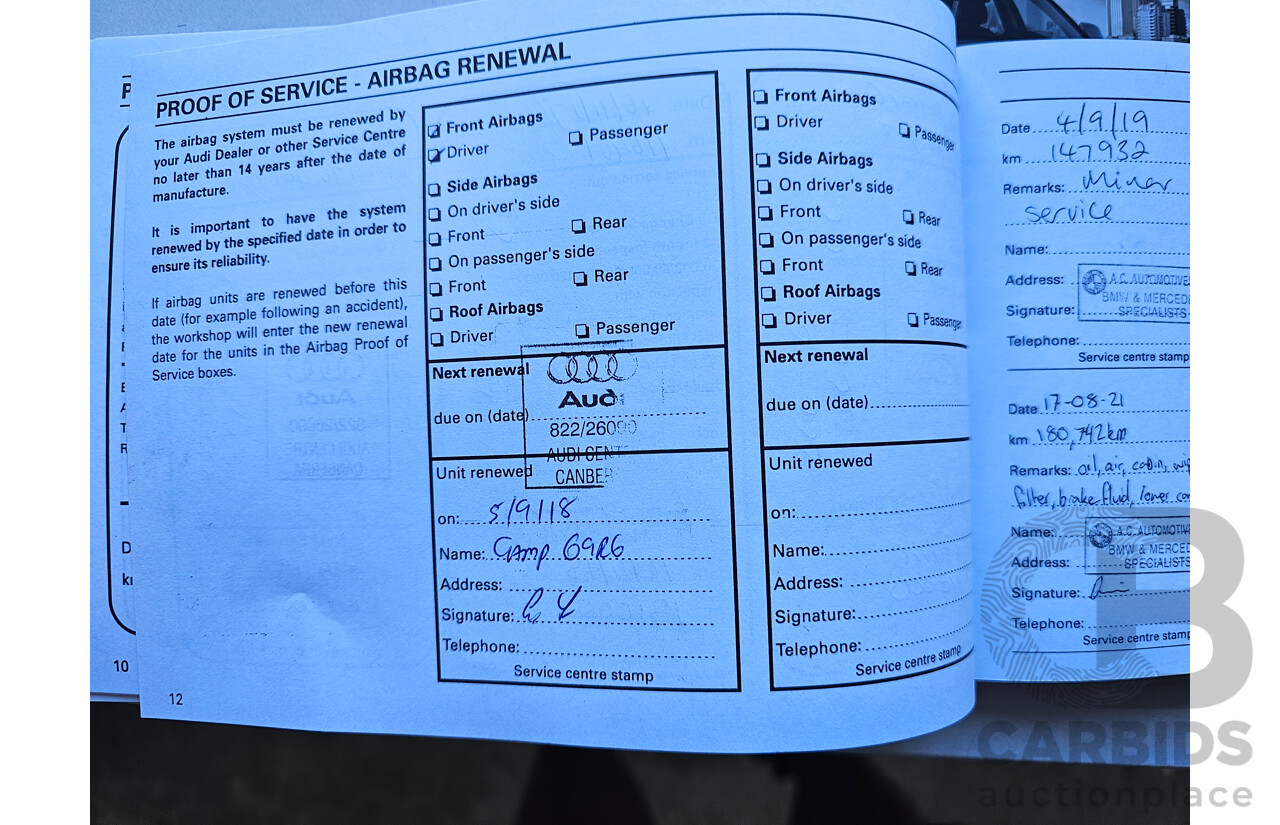 6/2011 Audi Q5 3.0 TDI Quattro 8R MY11 4d Wagon White 3.0L